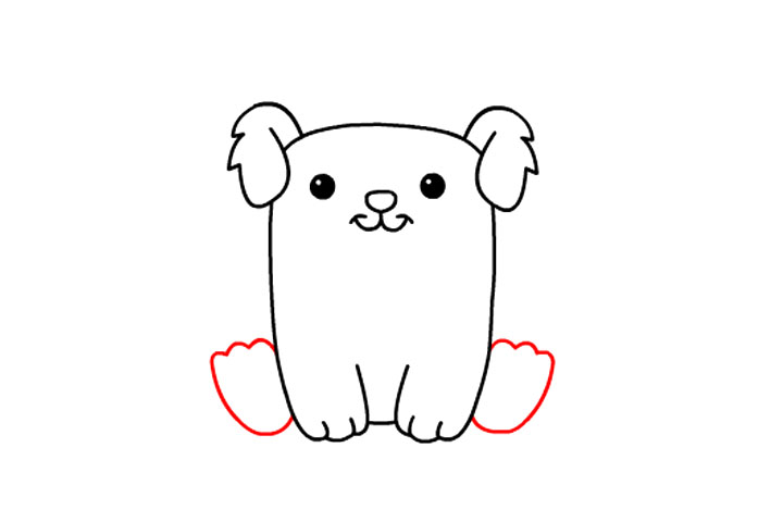 可爱小狗怎么画-图10