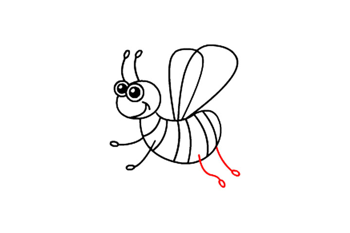 可爱小蜜蜂怎么画-图12