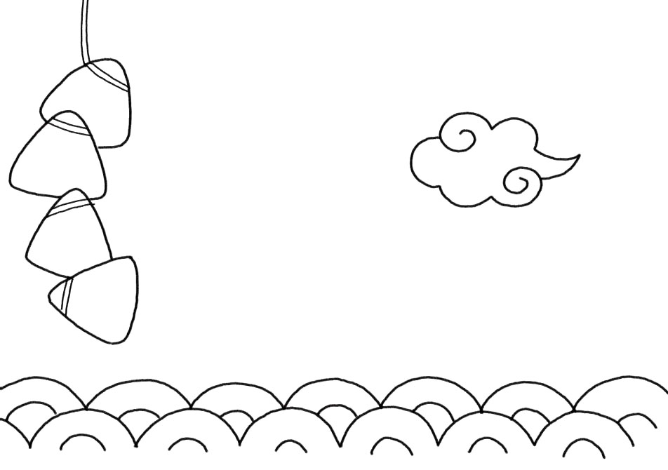 简单好画的端午节手抄报教程-图3