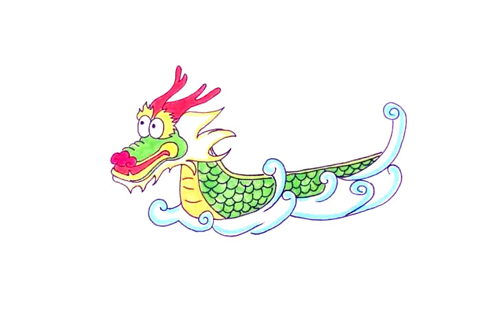 漂亮的端午节简笔画-图5