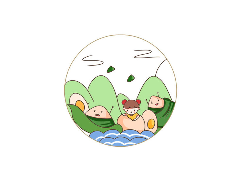 6张漂亮的端午节绘画图片-图6