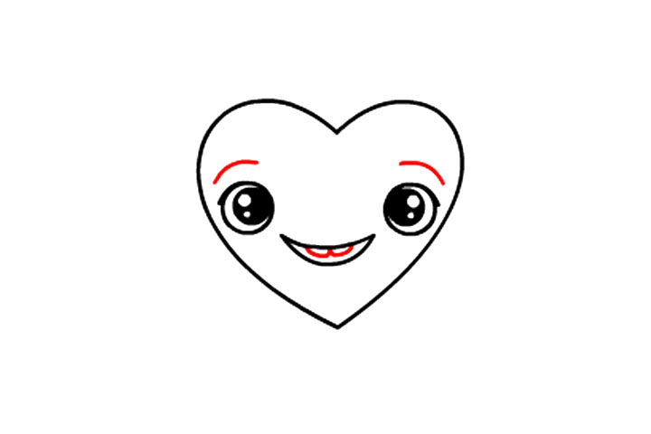 可爱爱心怎么画-图6