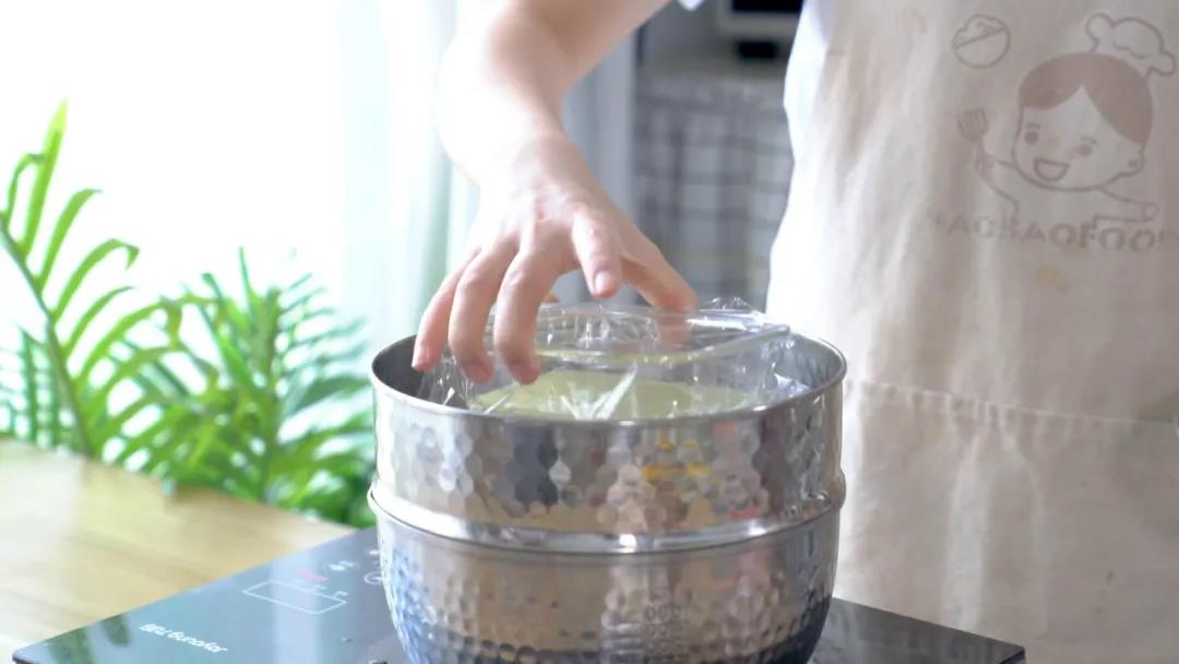 冷水上锅蒸20分钟，闷5分钟