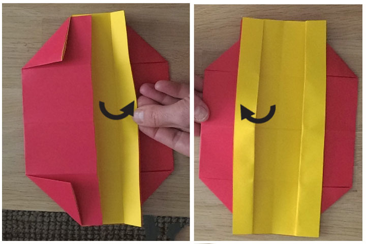 漂亮的花篮怎么折-图12