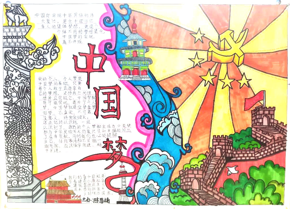 初中生建党百年手抄报获奖作品-图6