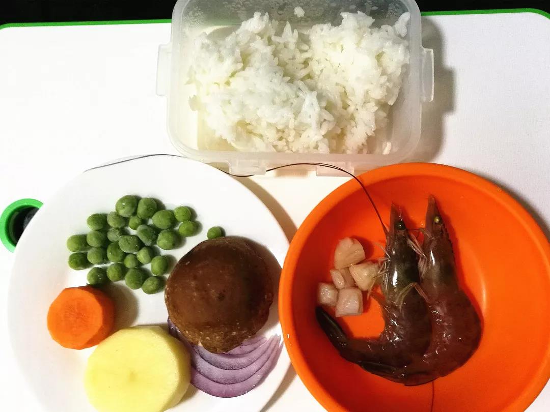 准备所有食材。