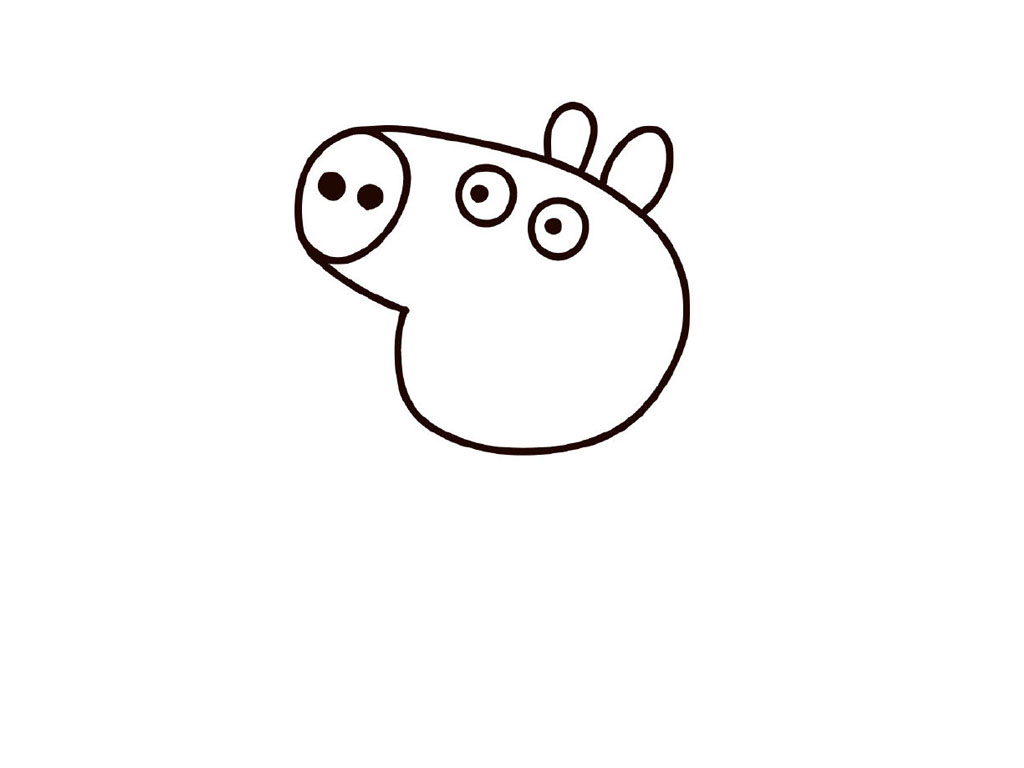 小猪乔治怎么画-图4