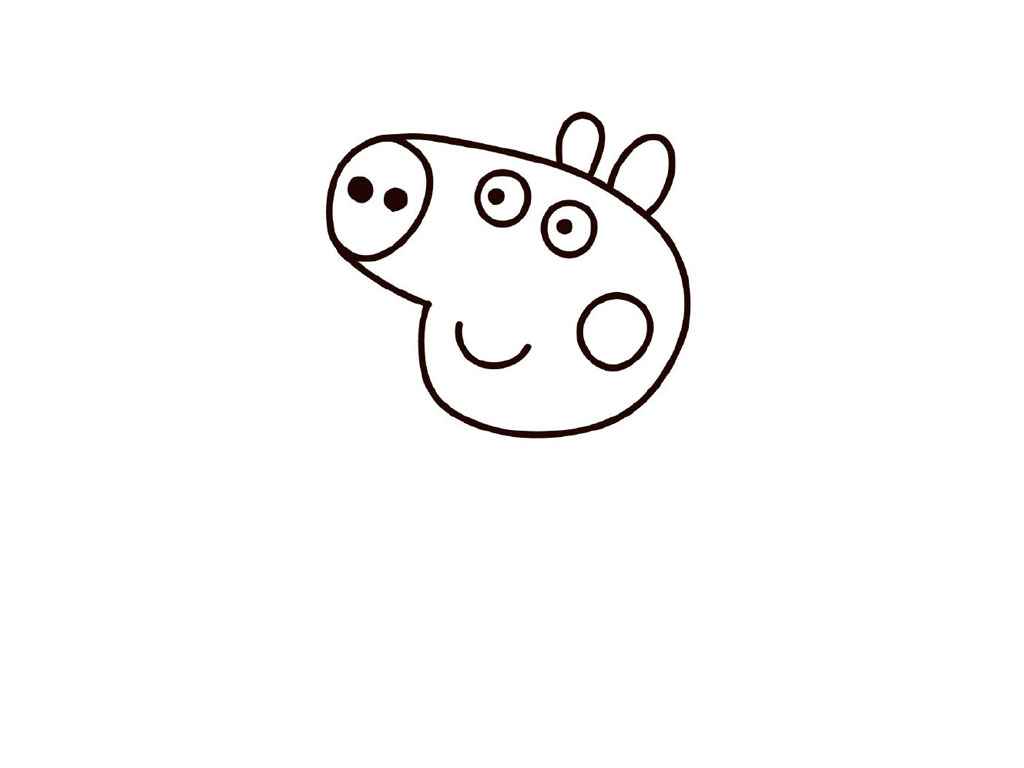 小猪乔治怎么画-图5