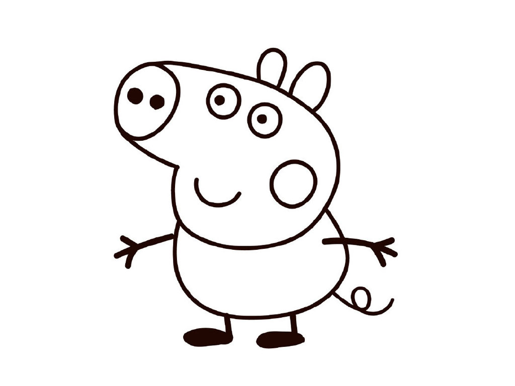 小猪乔治怎么画-图8