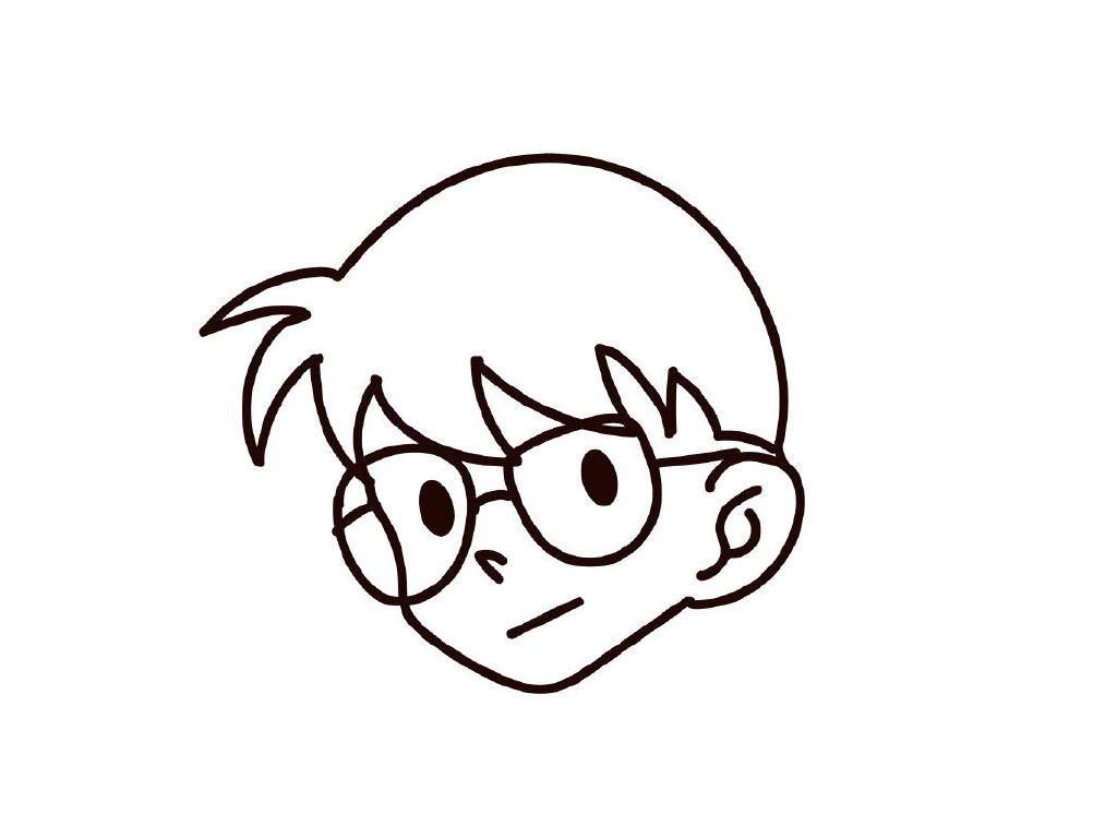 柯南怎么画-图5