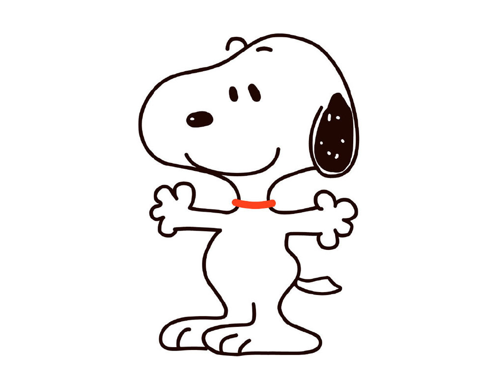 snoopy史努比怎么画