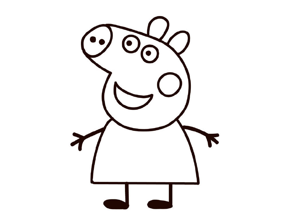 小猪佩奇怎么画-图7