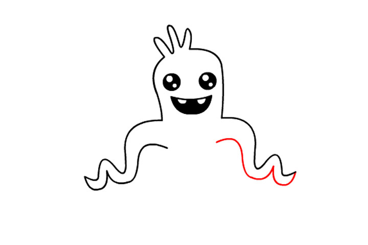 可爱的小怪兽怎么画-图8