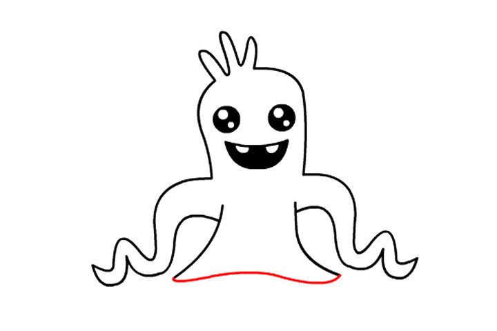 可爱的小怪兽怎么画-图10