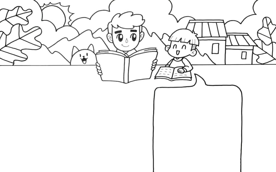 简单好看的父亲节手抄报-图4