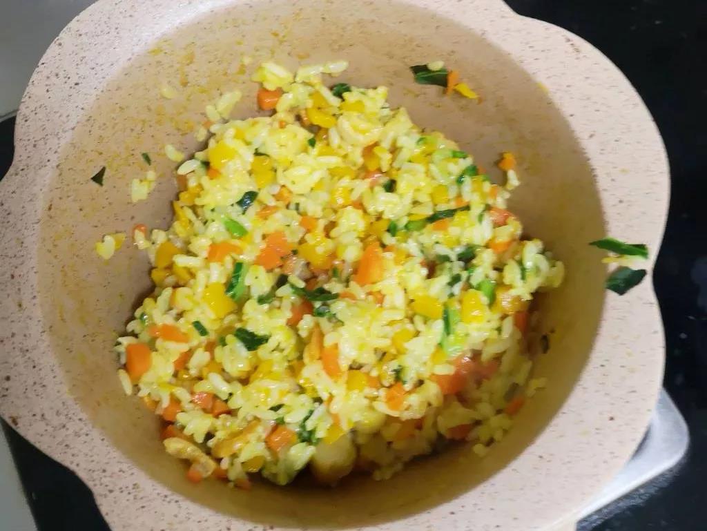  搅拌均匀即可。