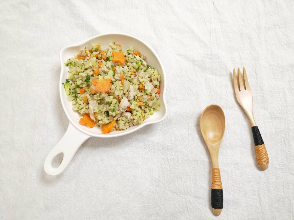 第11步：简单快手一锅烩。