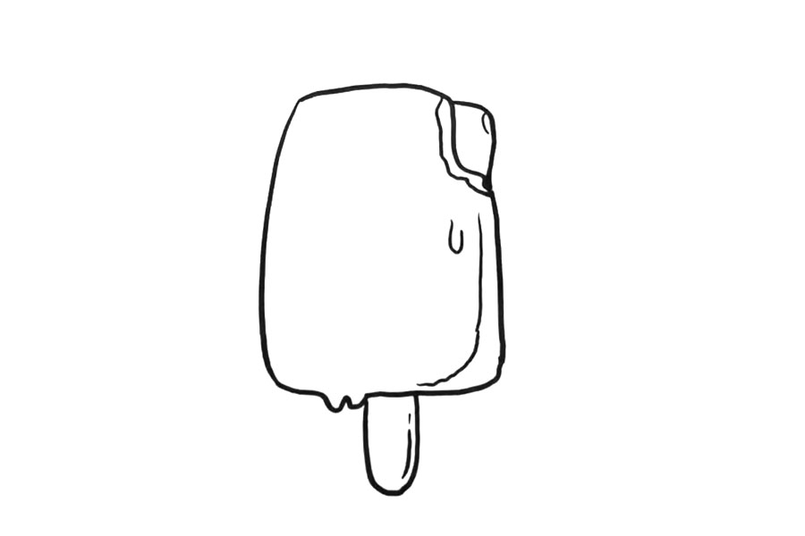卡通雪糕怎么画-图3