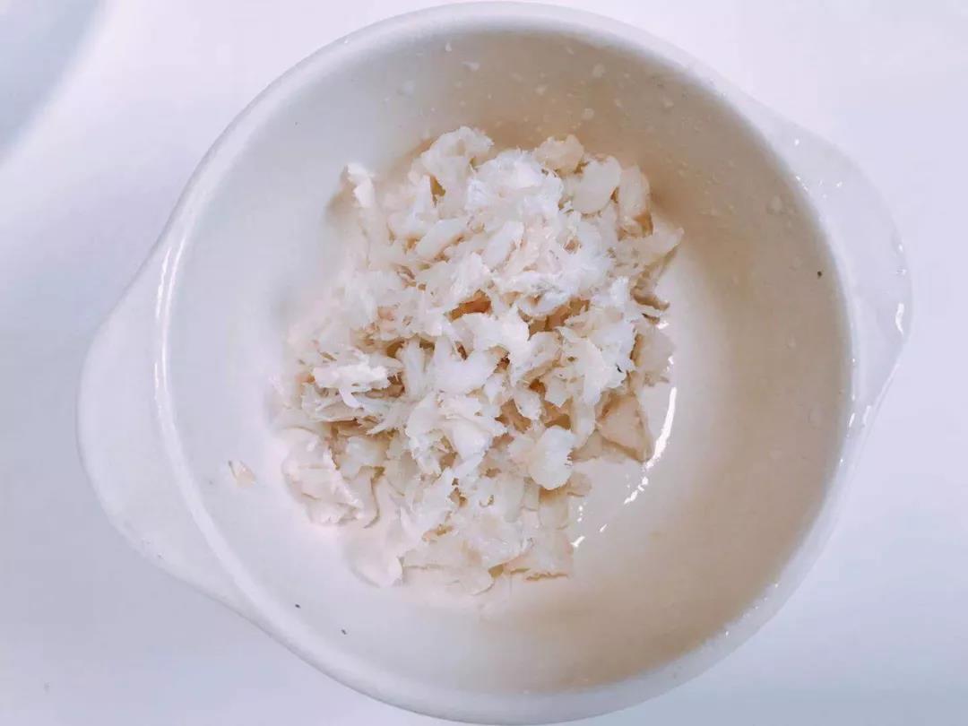 第5步：真鳕切碎备用。