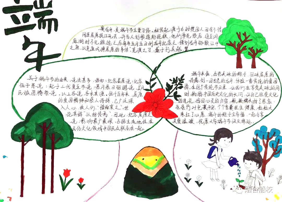 三年级端午节手抄报图片-图4