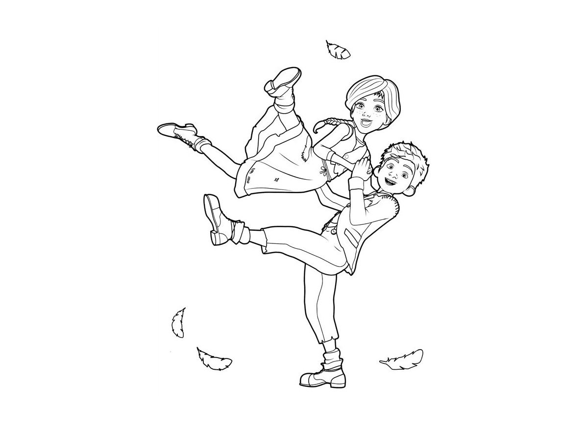 跳舞的人简笔画图片-图3