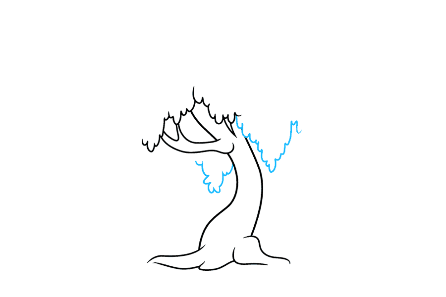 如何画茂盛的柳树-图3