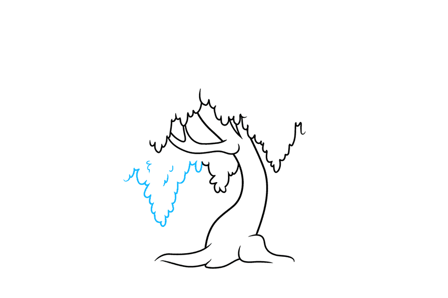 如何画茂盛的柳树-图4