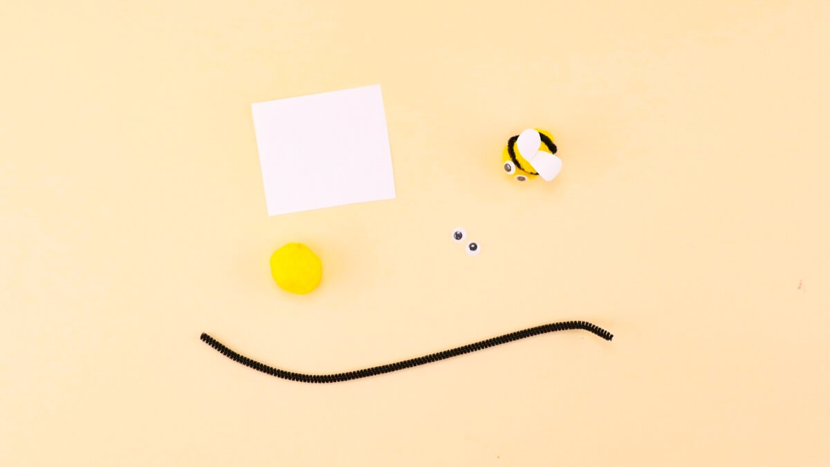 步骤6：现在让我们制作蜜蜂！ 