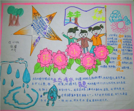 环保手抄报内容-环保手抄报--环保宣传