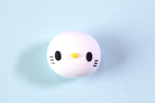 步骤7：把眼睛、鼻子和胡须做好