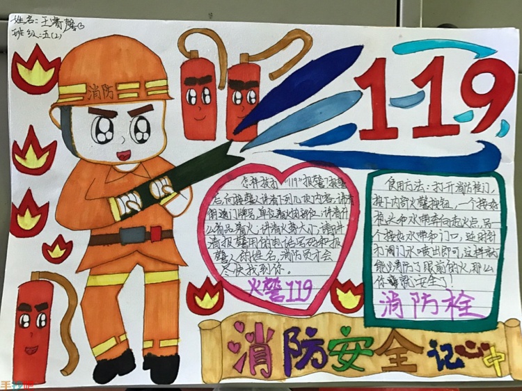消防安全手抄报内容-常见火灾扑救方法