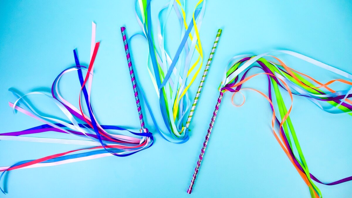 如何做跳舞丝带魔杖