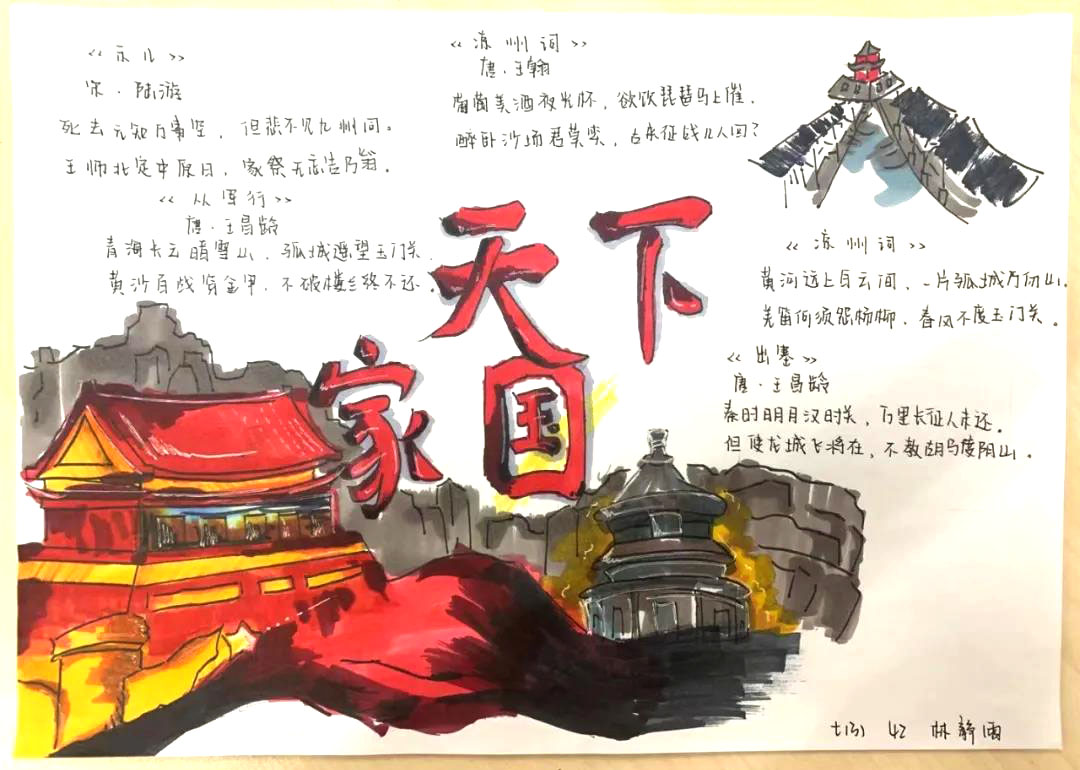 天下家国——庆建党百年手抄报-图4