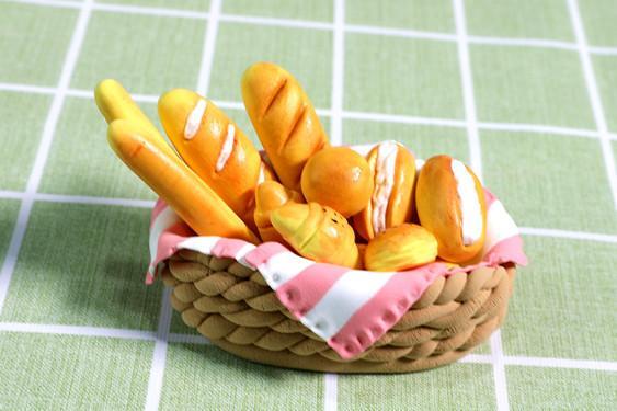 创意超轻粘土教程 野餐面包