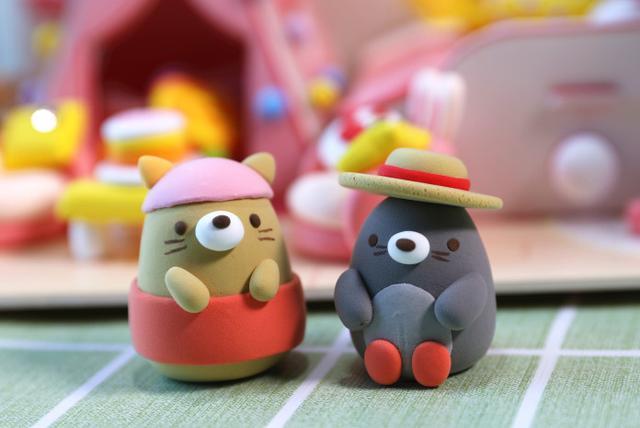 创意超轻粘土教程 鼹鼠摆件