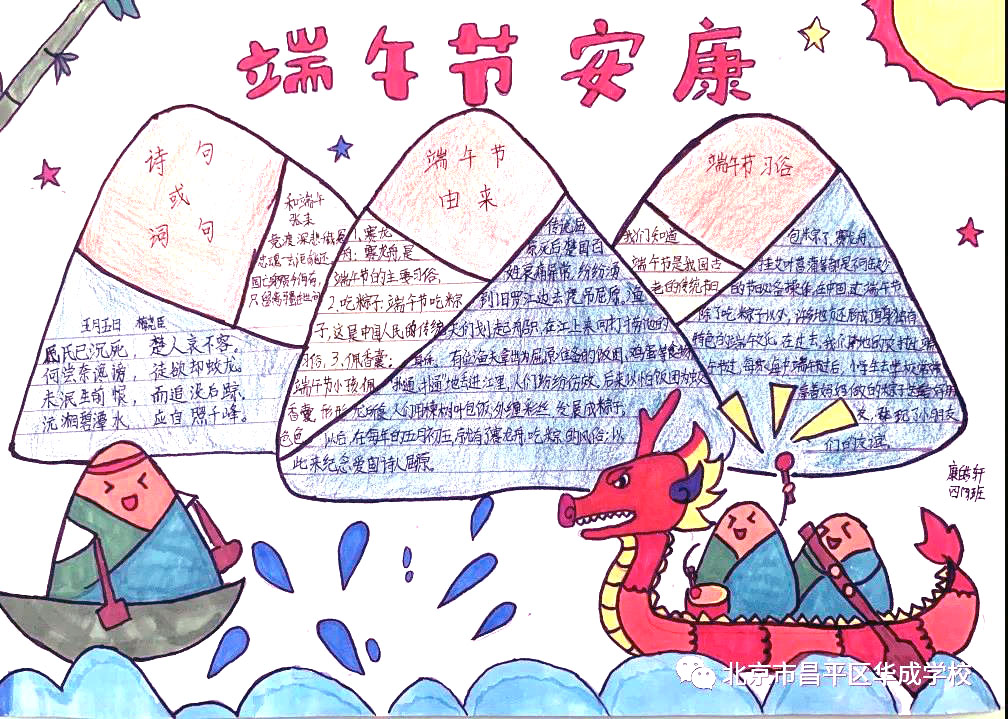 三年级画端午节的手抄报-图7