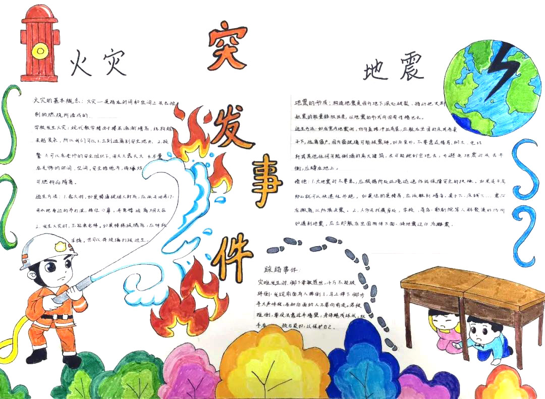 关于森林防火手抄报图片-图4