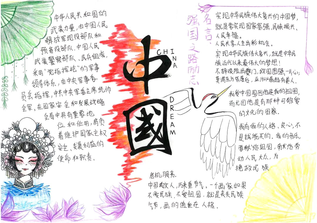 建党百年手抄报简单漂亮-图1