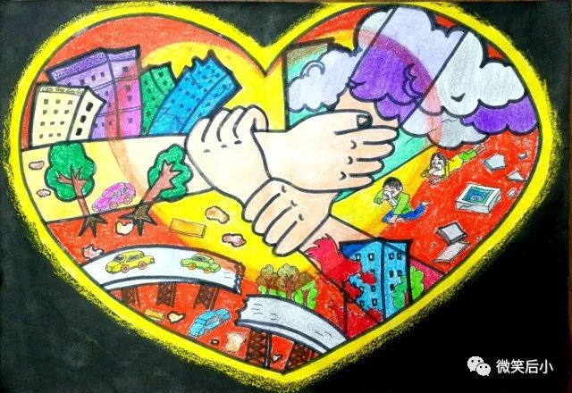 防震减灾儿童主题绘画图片-图6