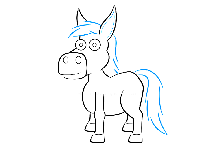 如何画一头驴-图4