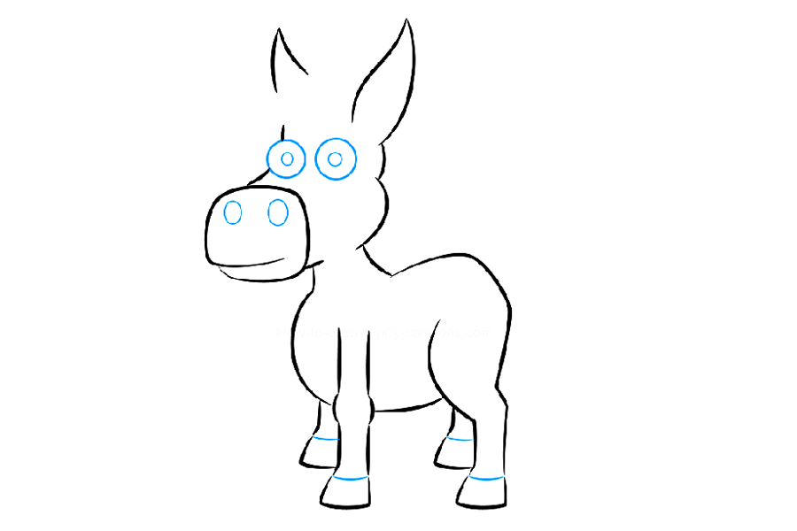 如何画一头驴-图3