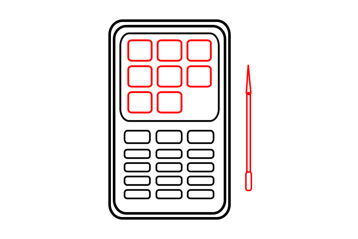 如何画卡通手机-图4