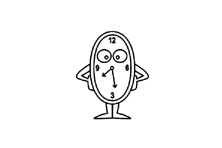 如何画卡通闹钟-图5
