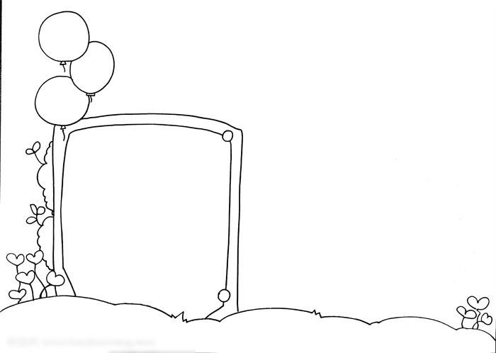 感谢有你手抄报怎么画-图1