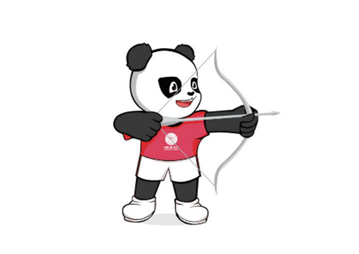 十四运吉祥物简笔画——熊熊-图3