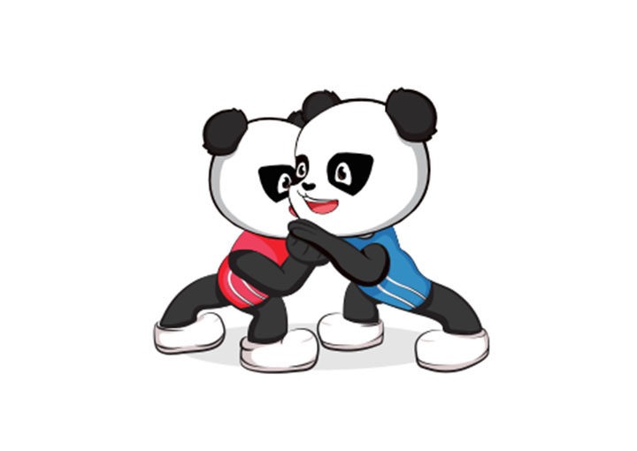 十四运吉祥物简笔画——熊熊-图4