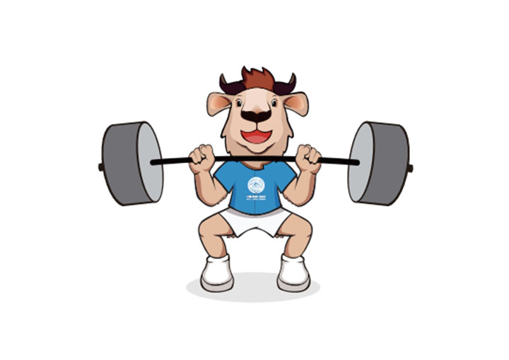 十四运吉祥物简笔画——羚牛·羚羚-图5