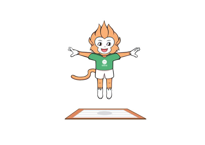 十四运吉祥物简笔画——金丝猴·金金-图2