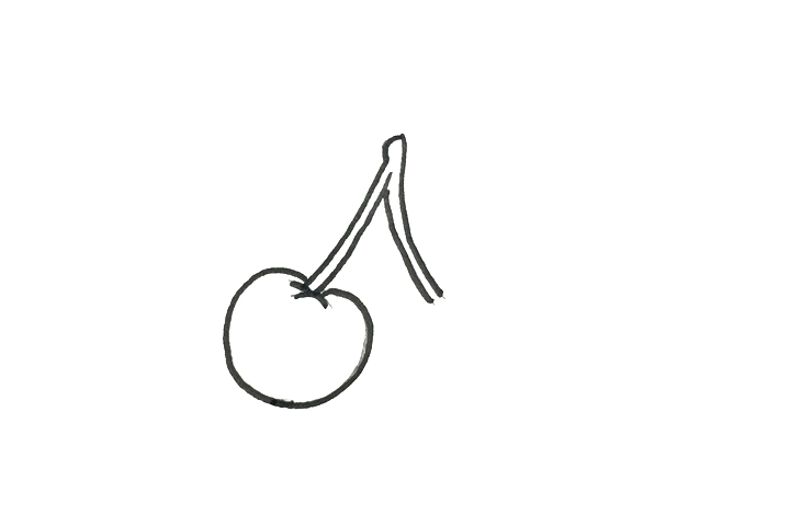 樱桃怎么画-图1