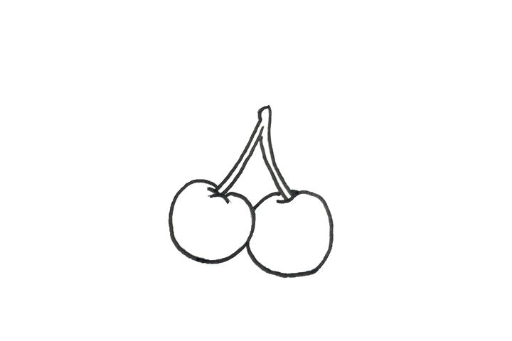 樱桃怎么画-图2